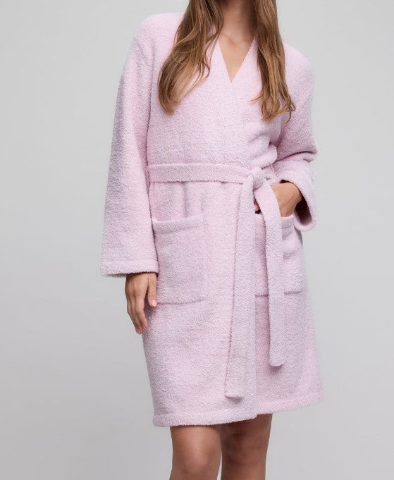 CozyChic Solid Robe- Petal