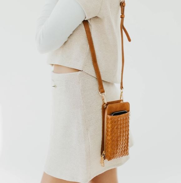 Woven Double Duty Phone Bag