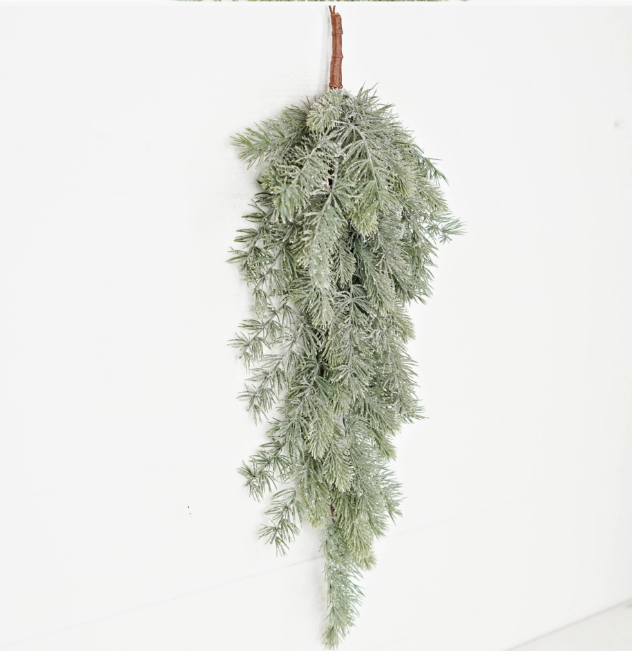 Teardrop Icy Sparkle Old World Mix Pines