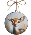 5" Red Nosed Wonder Disc Ornament