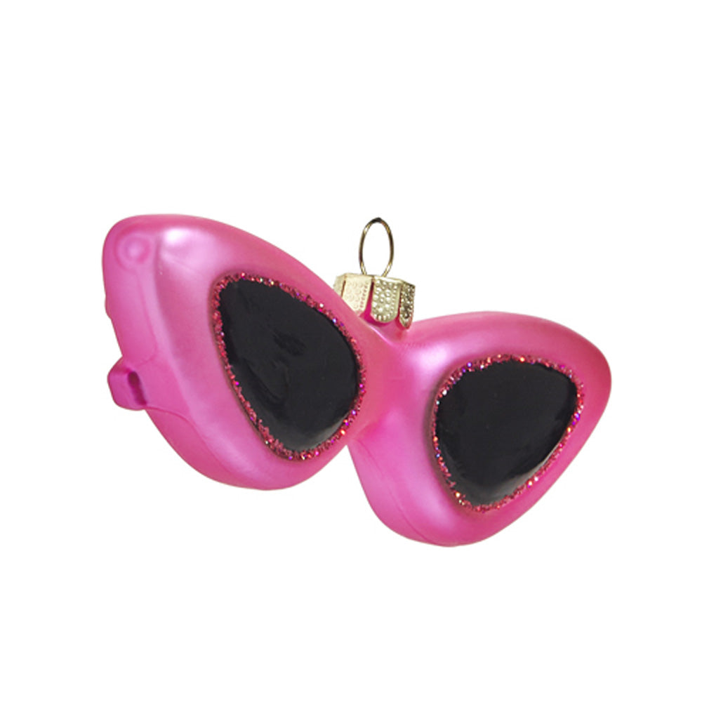 Retro Pink Sunglasses Ornament