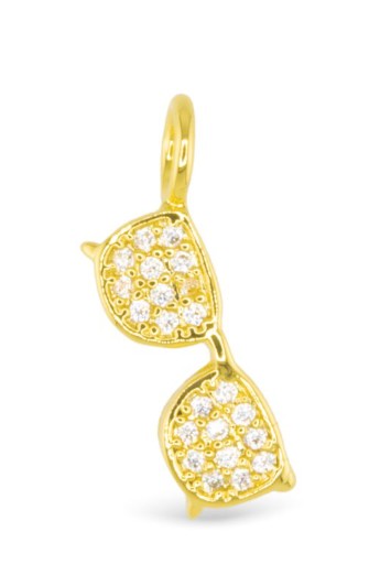 Gold Sunglasses Charm