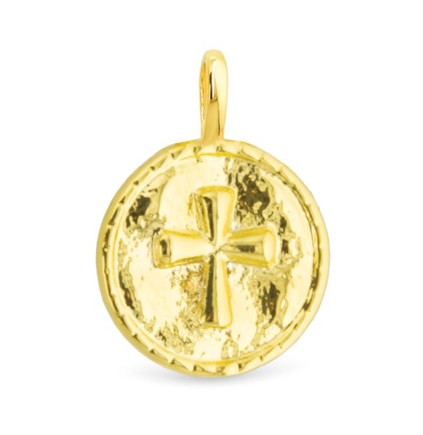 Tapered Cross Charm