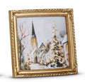 5.5" Twilight Tidings Mini Framed Wall Art