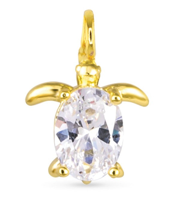 Gold Turtle Charm