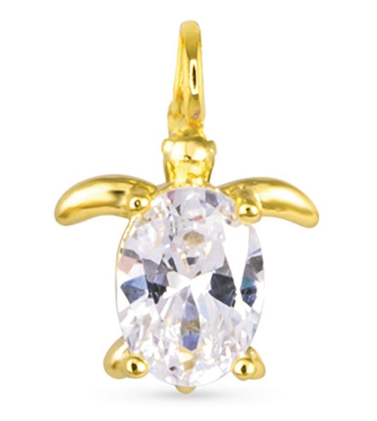 Gold Turtle Charm