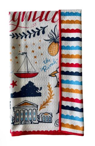Virginia Love Tea Towel