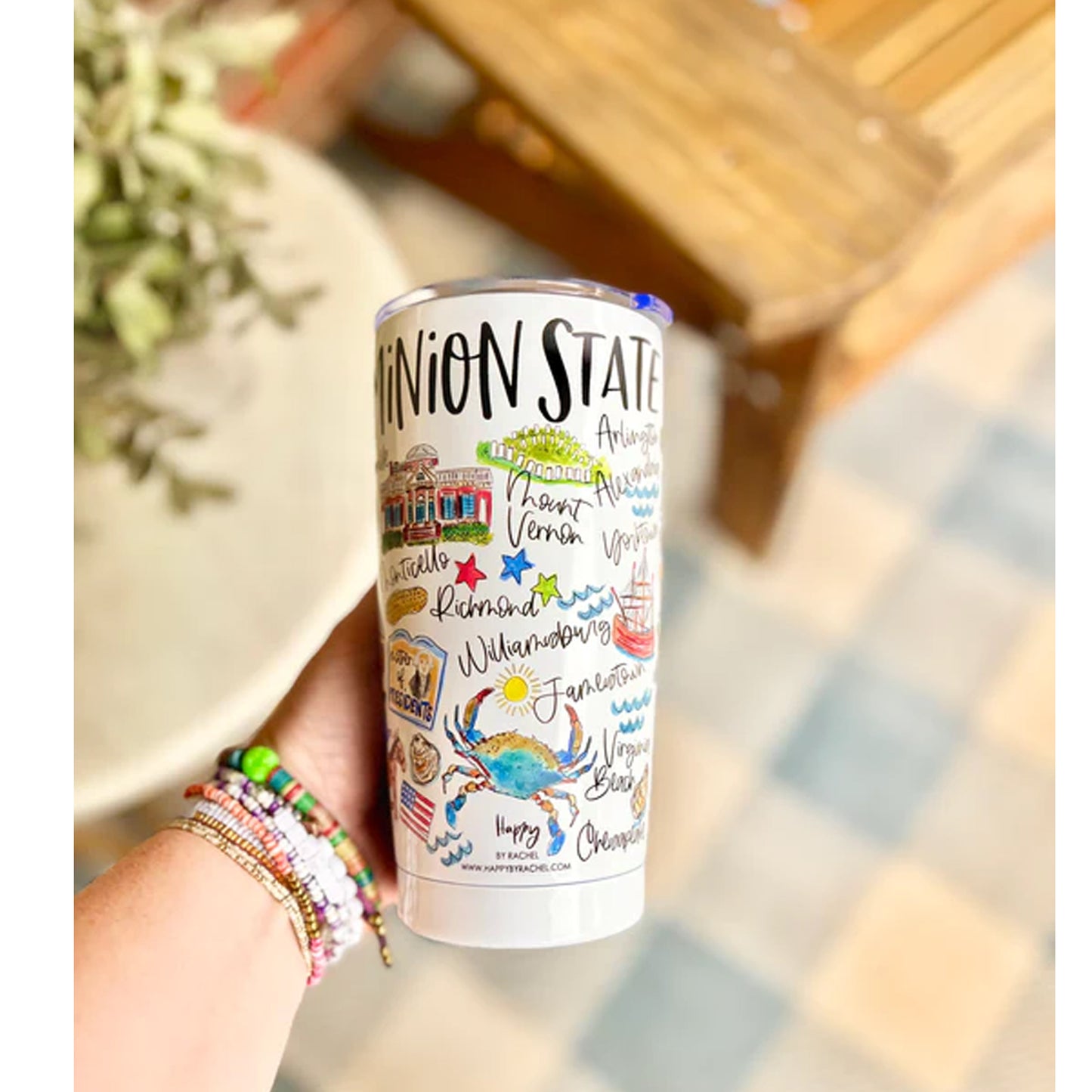 State of Virginia Tumbler, 20 oz