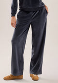 Velvet Wide Leg Pants