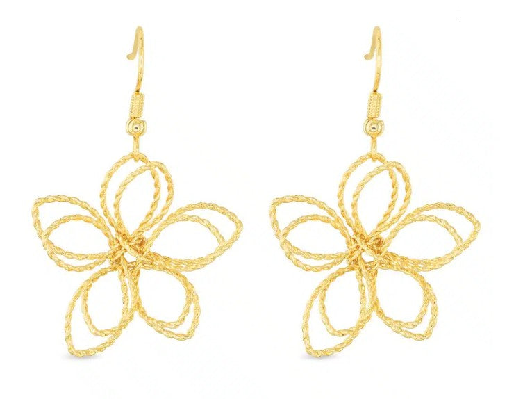 Gold Polished Willa Earrings