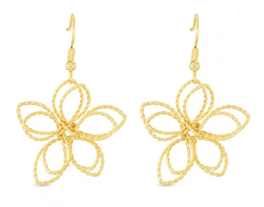 Gold Polished Willa Earrings
