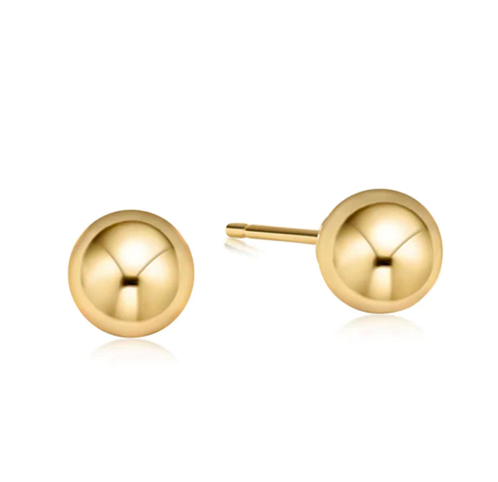 Classic Ball Stud Gold