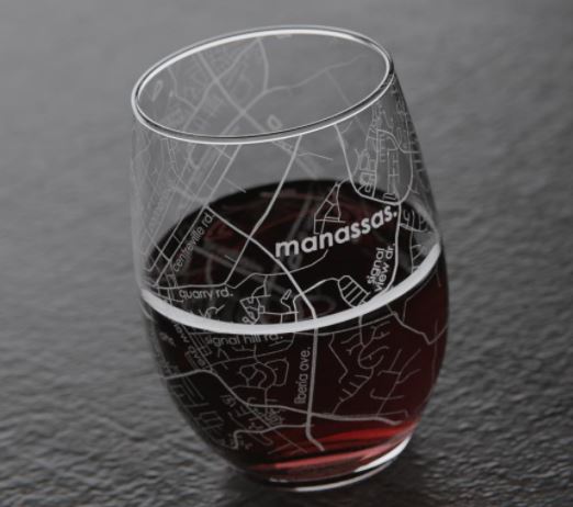 Manassas Stemless Wine Glass