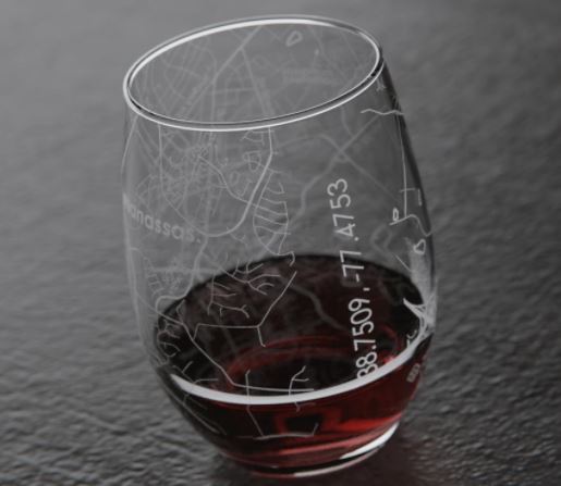 Manassas Stemless Wine Glass