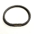 Pewter Braided Bracelet