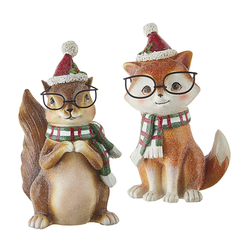 Woodland Animals with Glasses