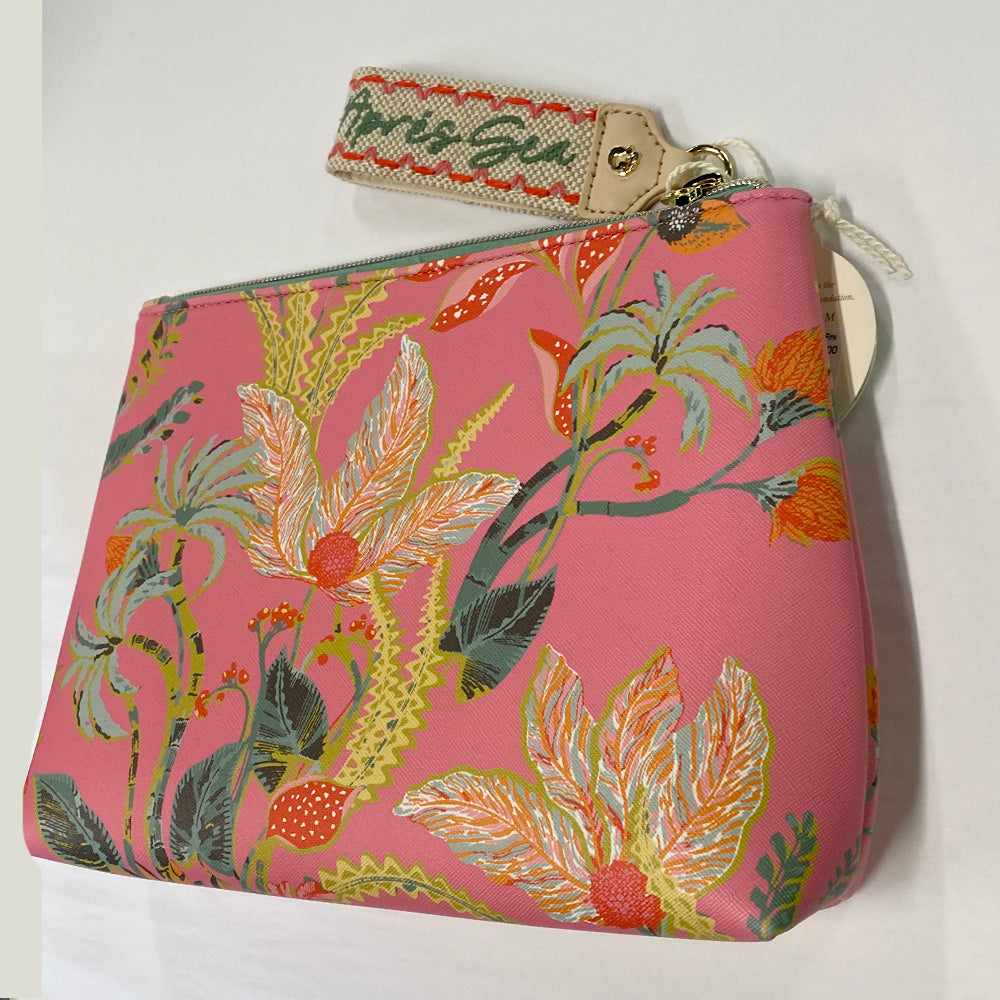 Aprés Sea Bag Queenie Tropical Floral Sea Foam