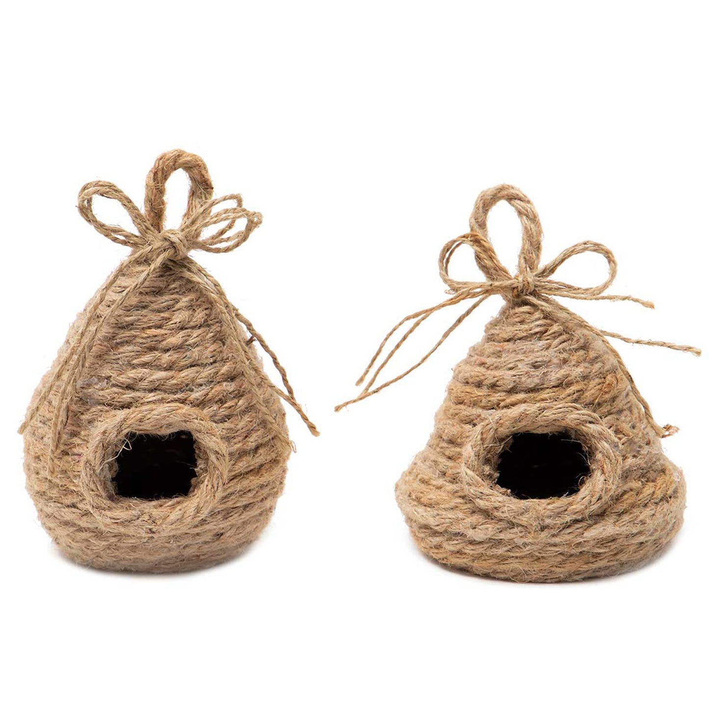 Bee Hive with Jute Bow