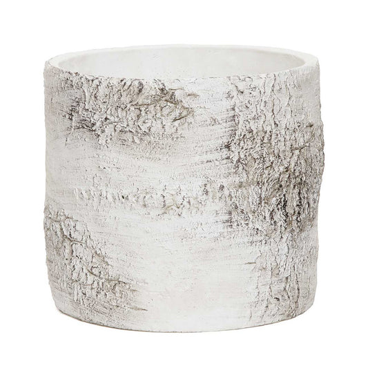 Birch Bark Round Pot