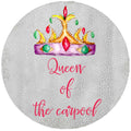 Queen of the Carpool Car Coasters