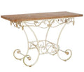 Distressed Console Table