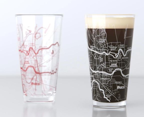 Pair of College Pint Glasses