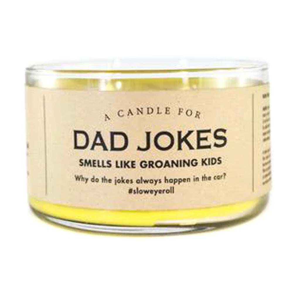 Dad Jokes Candle**