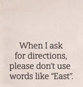 Directions Towel