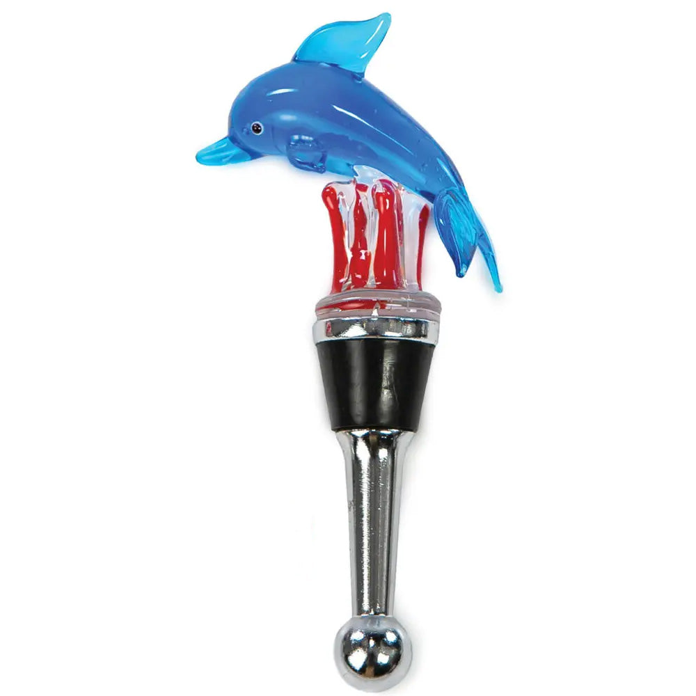 Dolphin Bottle Stopper