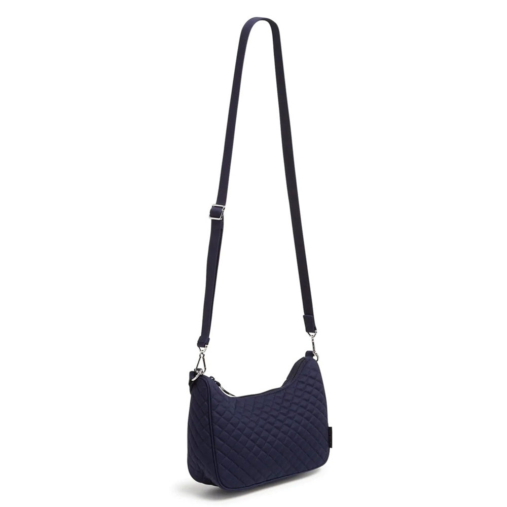 Frannie Crescent Crossbody Bag in Recycled Cotton