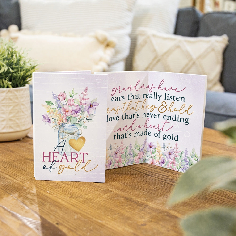 Grandma/Grandpa Wooden Keepsake Greeting Card