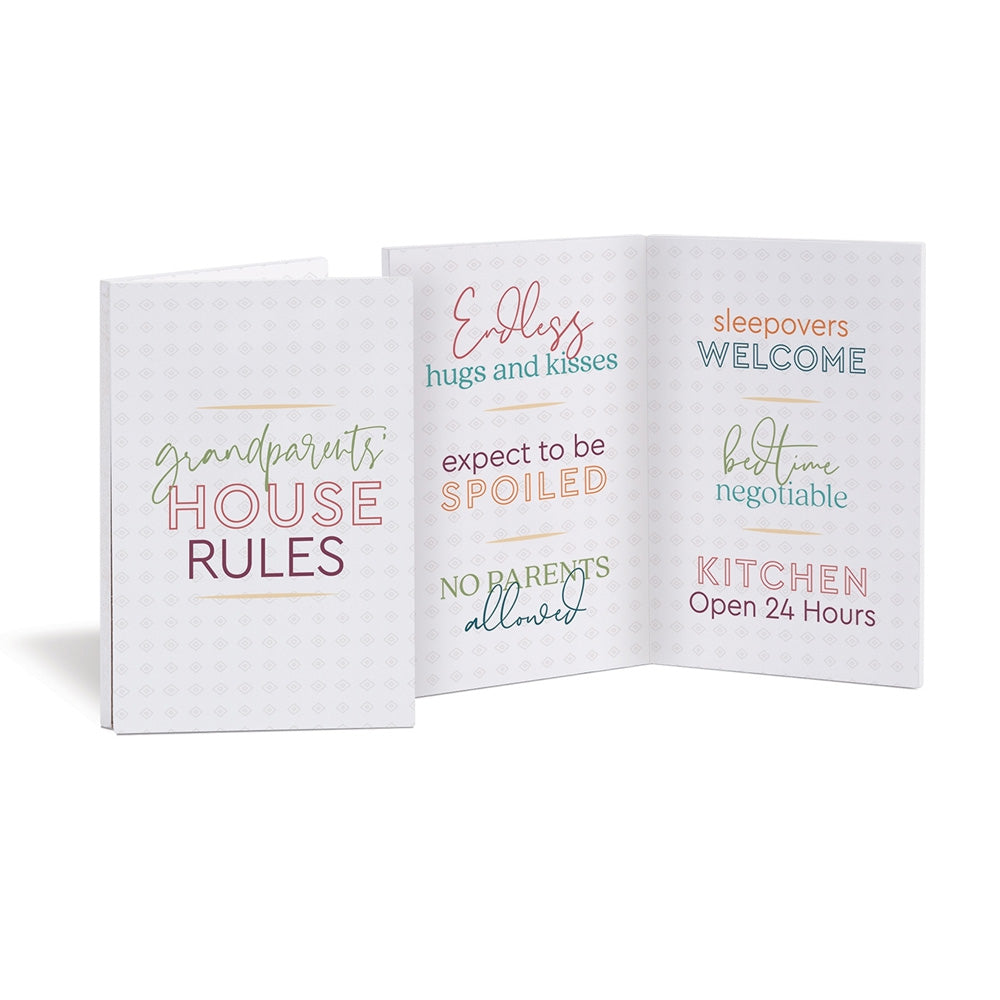 Grandma/Grandpa Wooden Keepsake Greeting Card