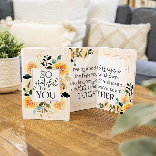 Gratitude Wooden Greeting Card