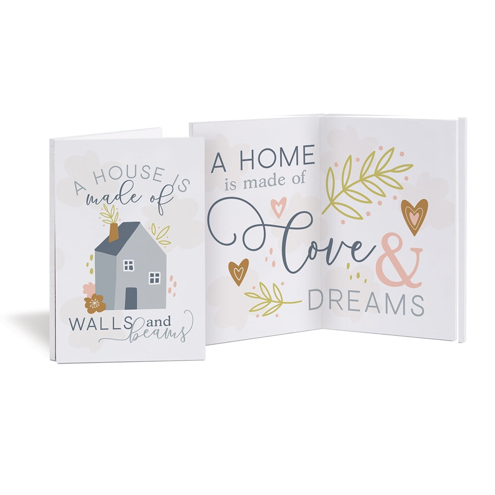 New Home Wooden Greeting Card