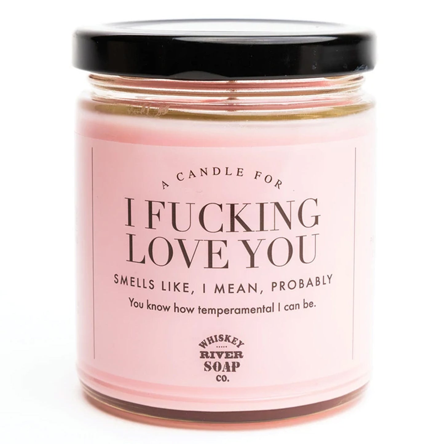 I F@cking Love You Candle