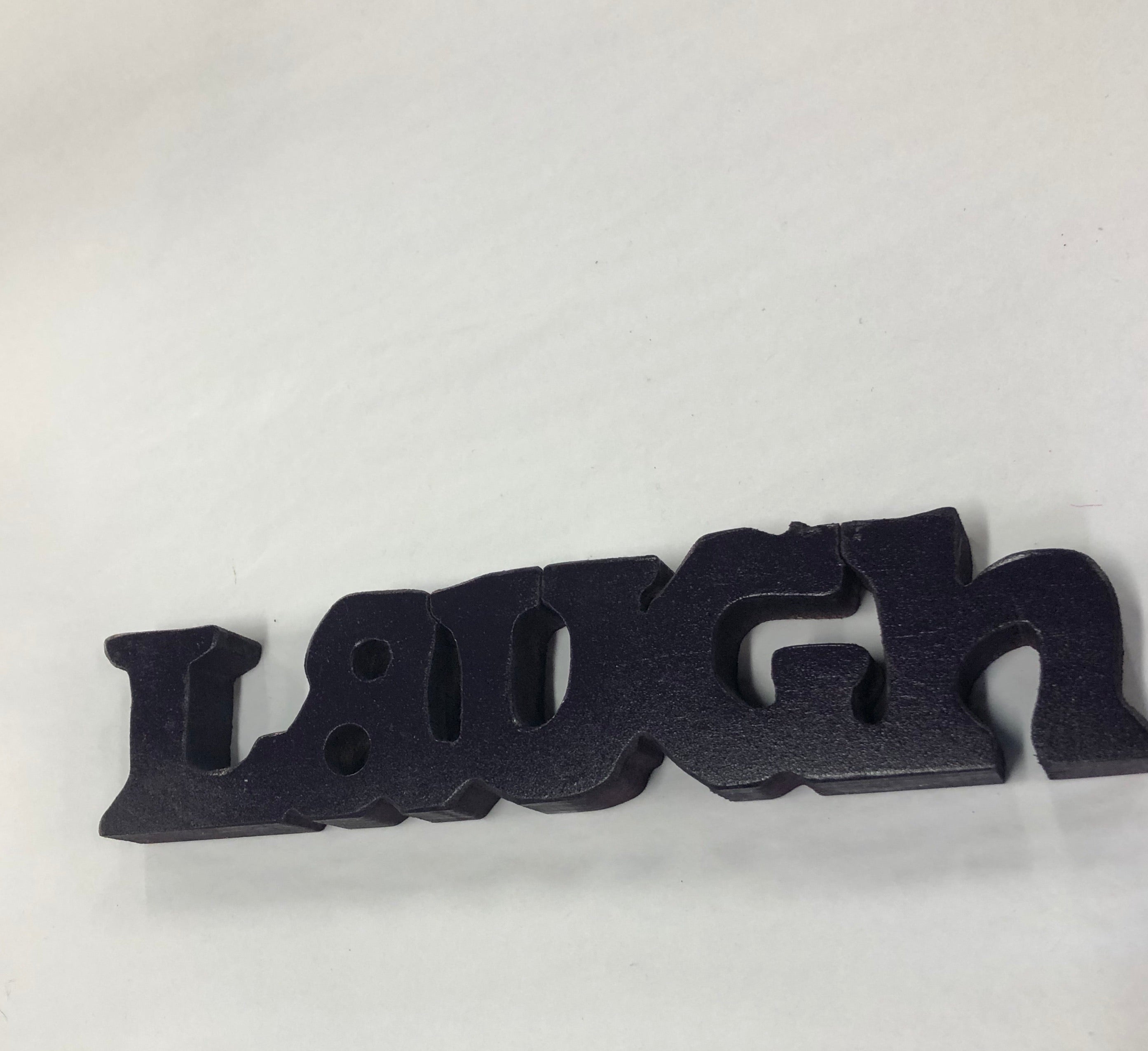 Wooden words