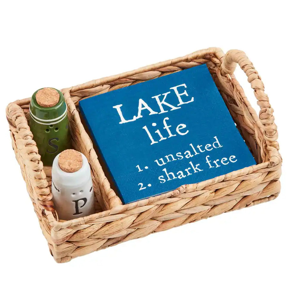 Lake Life Salt and Pepper Basket Set