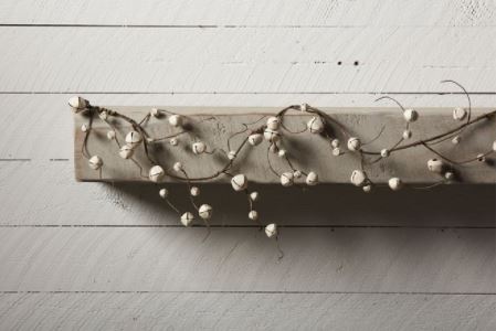 White Jingle Bell Garland