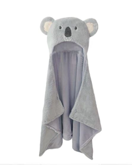 Sydney Koala Plush Hooded Blanket
