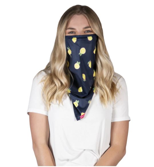 *Simply Southern Fashion Cover Face Mask Lemons*