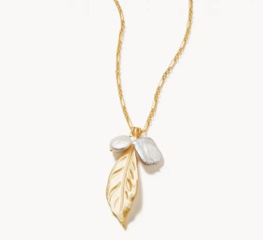 Magnolia Leaf Necklace