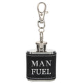 Leather and Stainless Steel 1oz Mini Flask
