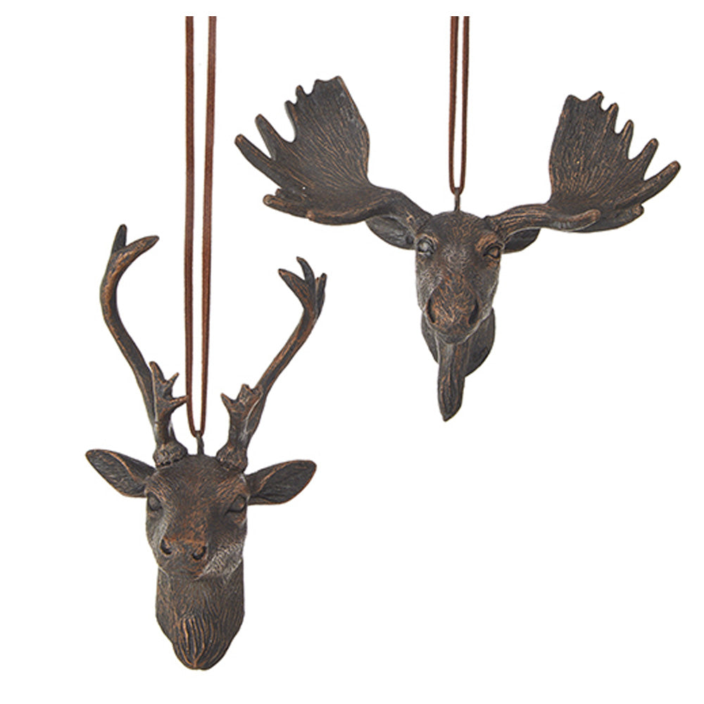 Moose and Deer Ornament