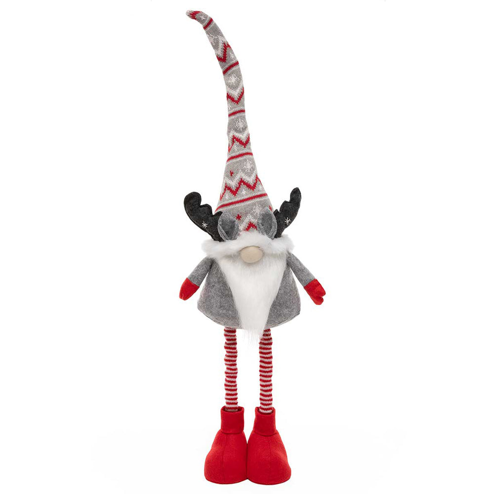 Holiday Gnome with Antlers