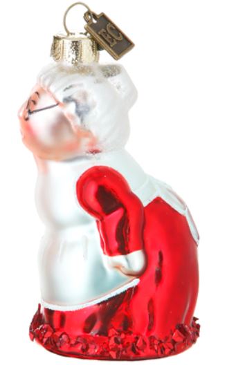 Mr and Mrs Claus Ornament