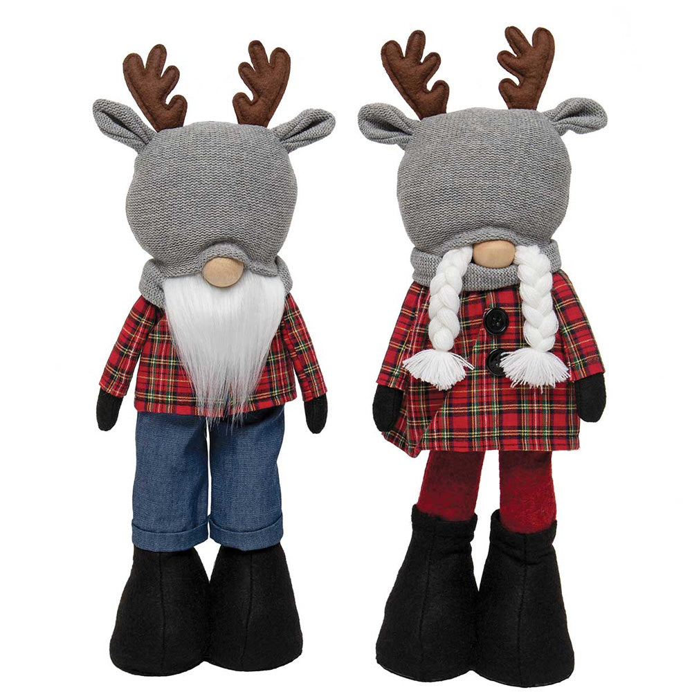 Oh Deer Standing Gnome Couple