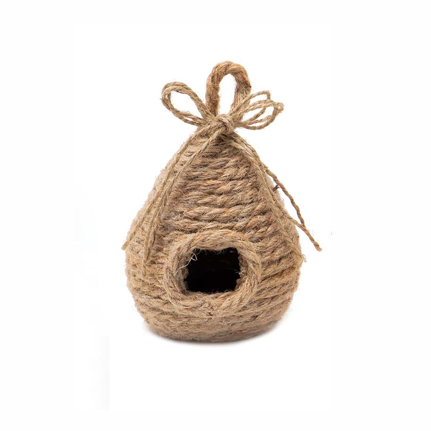 Bee Hive with Jute Bow