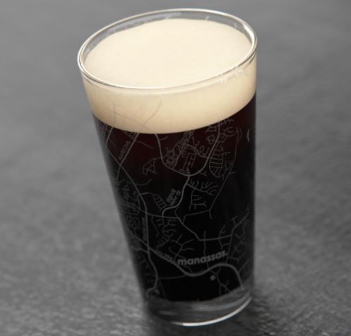 Manassas Pint Glass