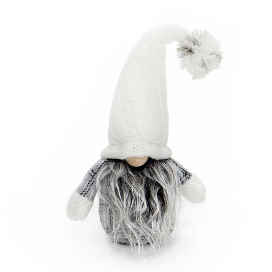 Pom-Pom Gnome with Cable Sweater