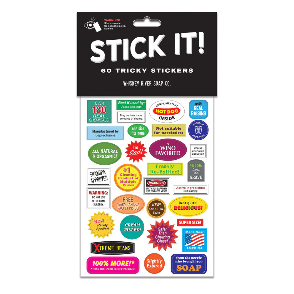 Stick It! Prank Stickers**